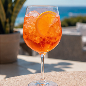 Ilustracja poglądowa: Aperol spritz