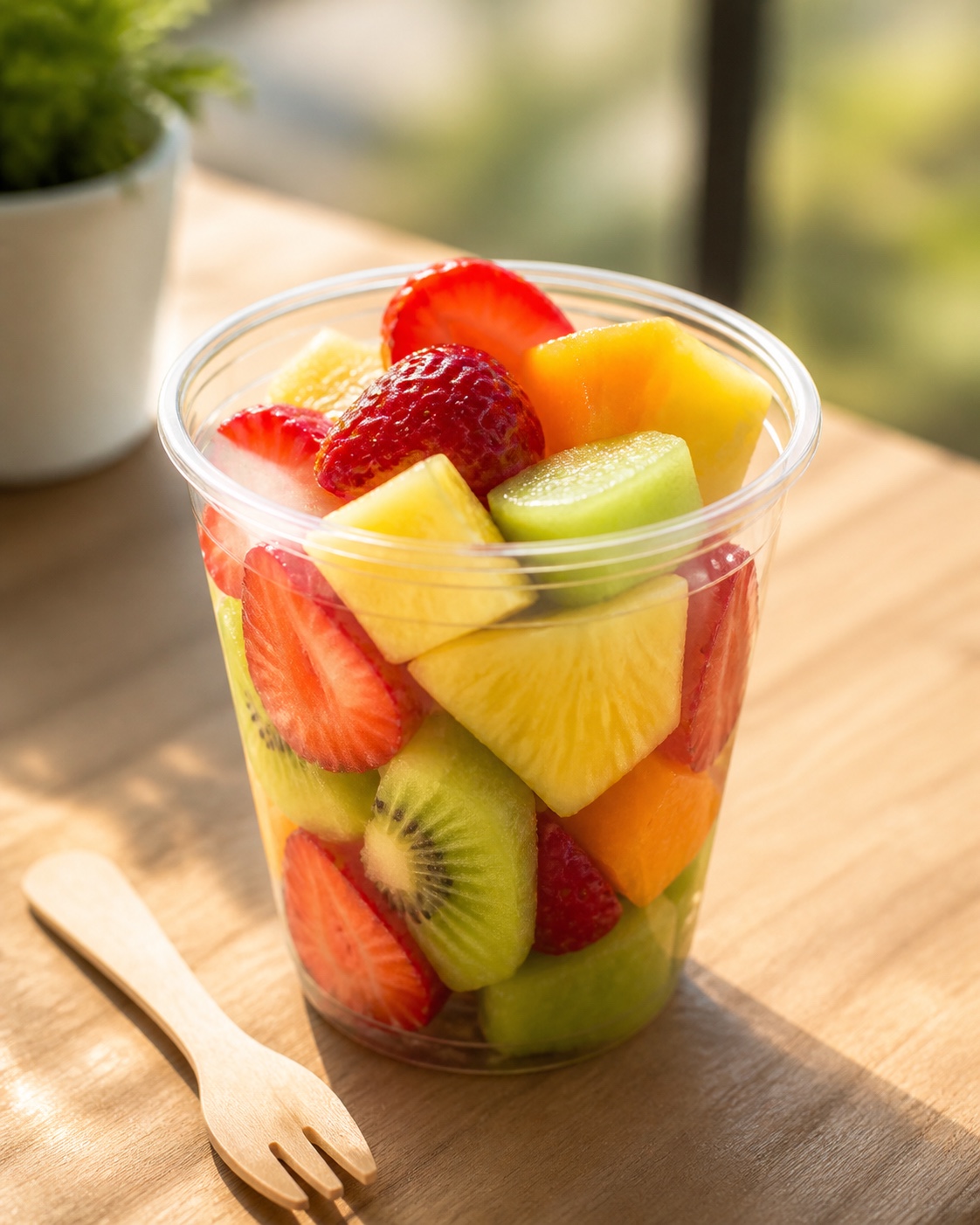 Vaso de fruta personalizable representativo
