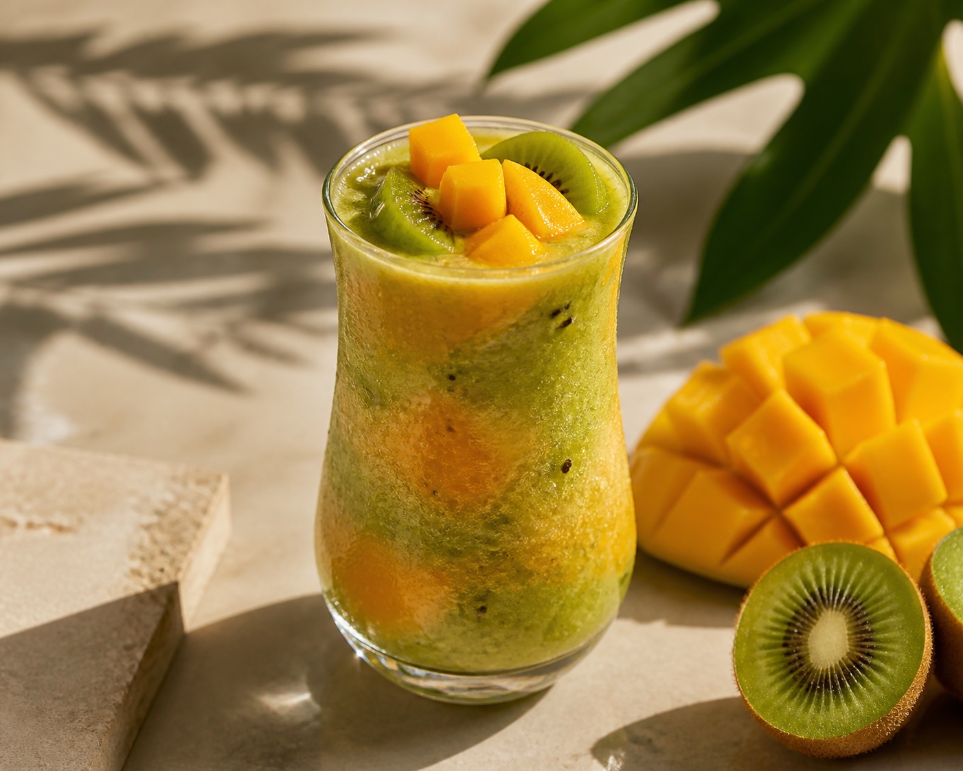 Smoothie de fruta personalizable representativo