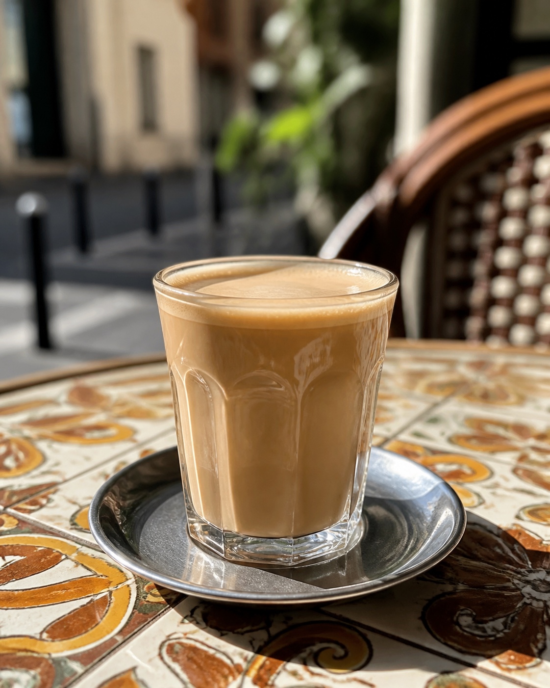 Café con leche representativo