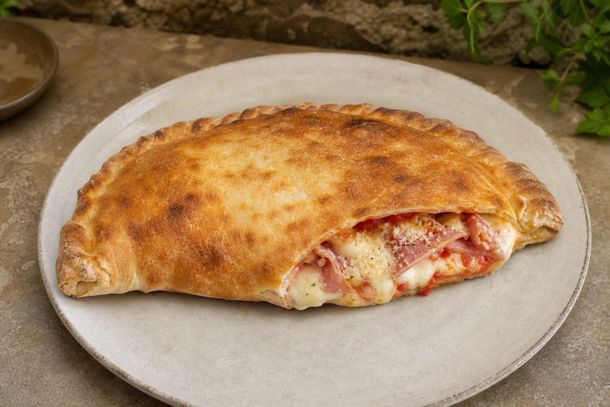 Ham calzone