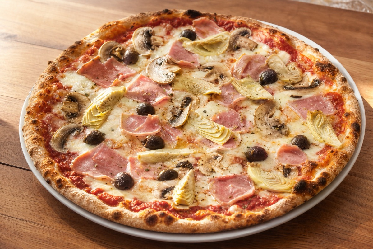Capricciosa pizza