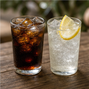 Ilustracja poglądowa: Coke, Coke Zero, Sprite