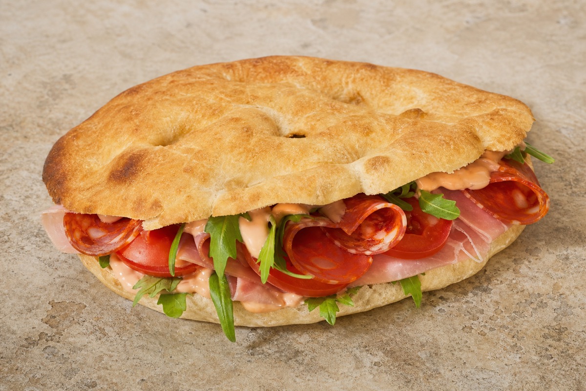 Stuffed Contadina focaccia