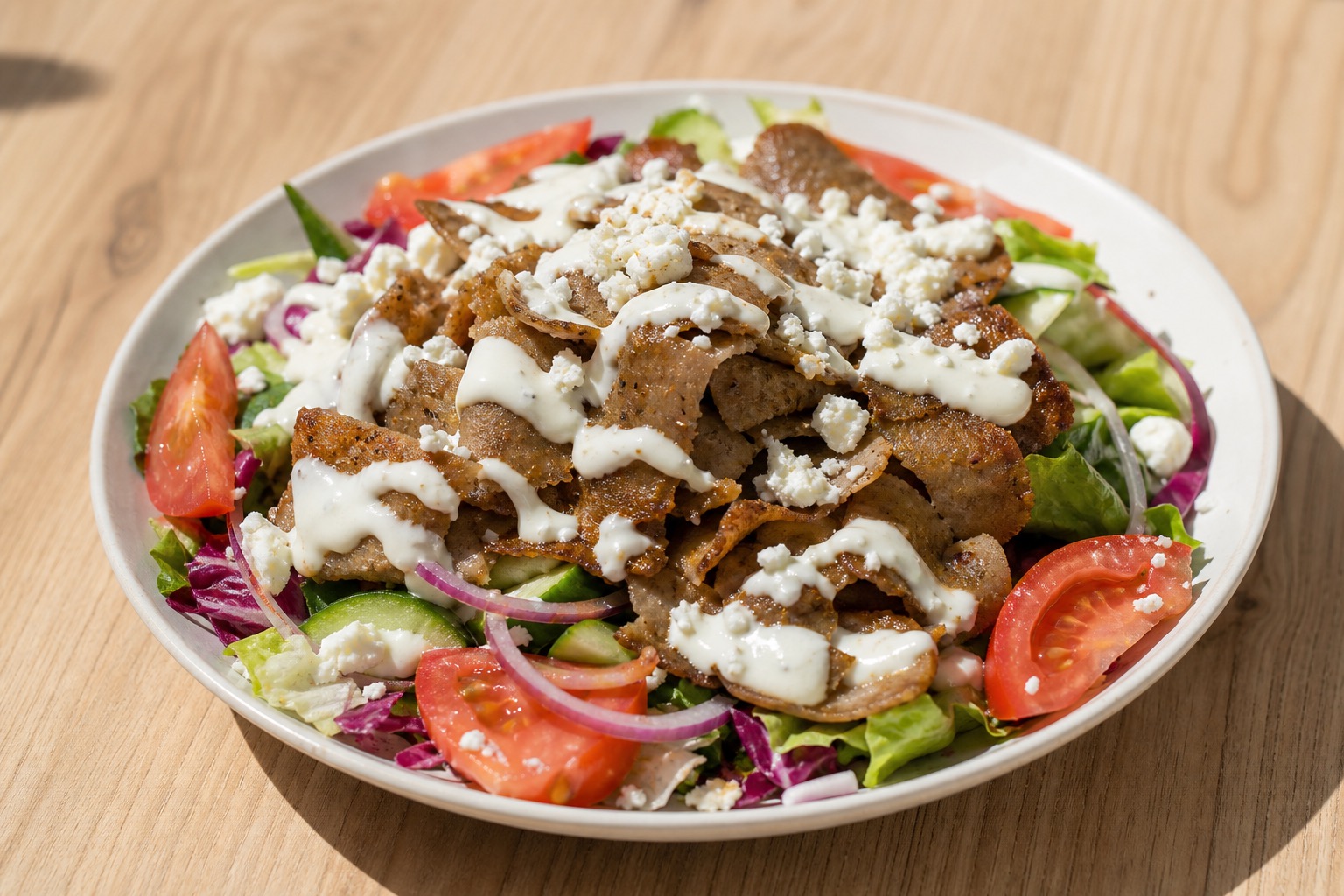 Kebab salad