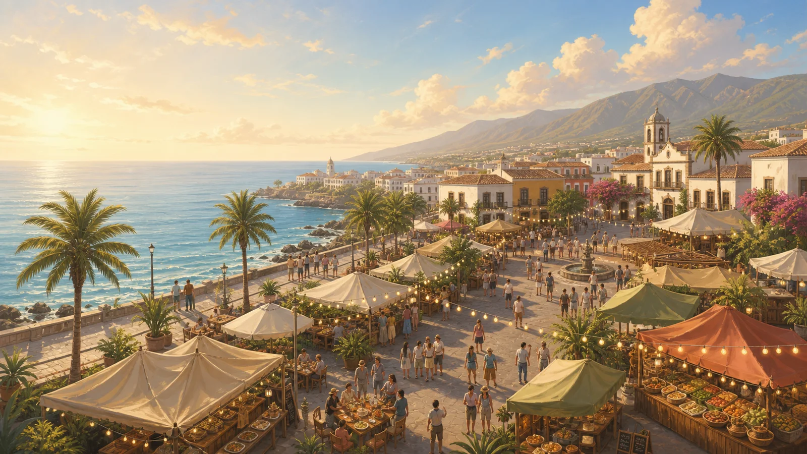 Escena ilustrativa de evento PlayaGo para Redondo Trail; no muestra montaje exacto ni condiciones en directo.