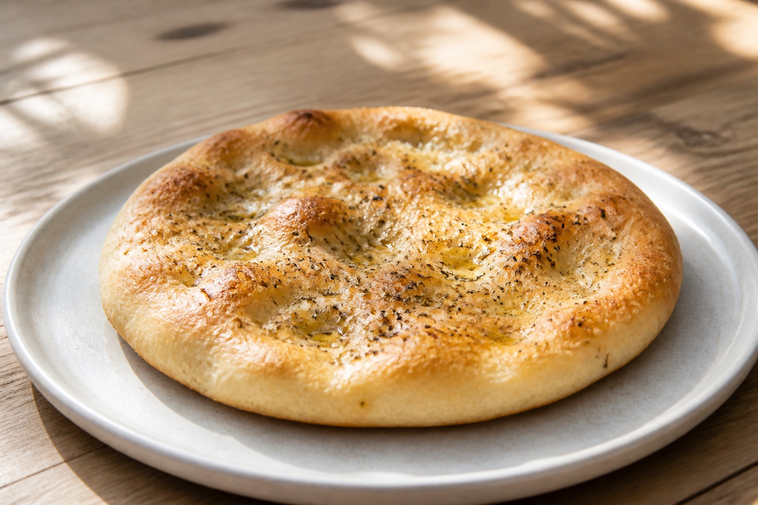Plain focaccia