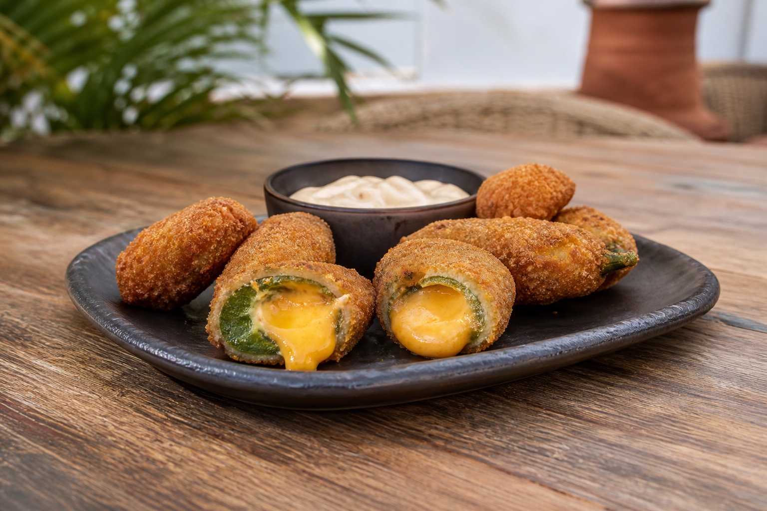 Jalapeños con Cheddar