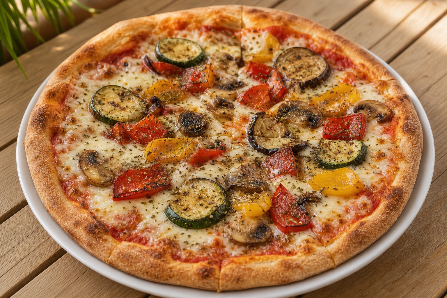 Vegetarian pizza