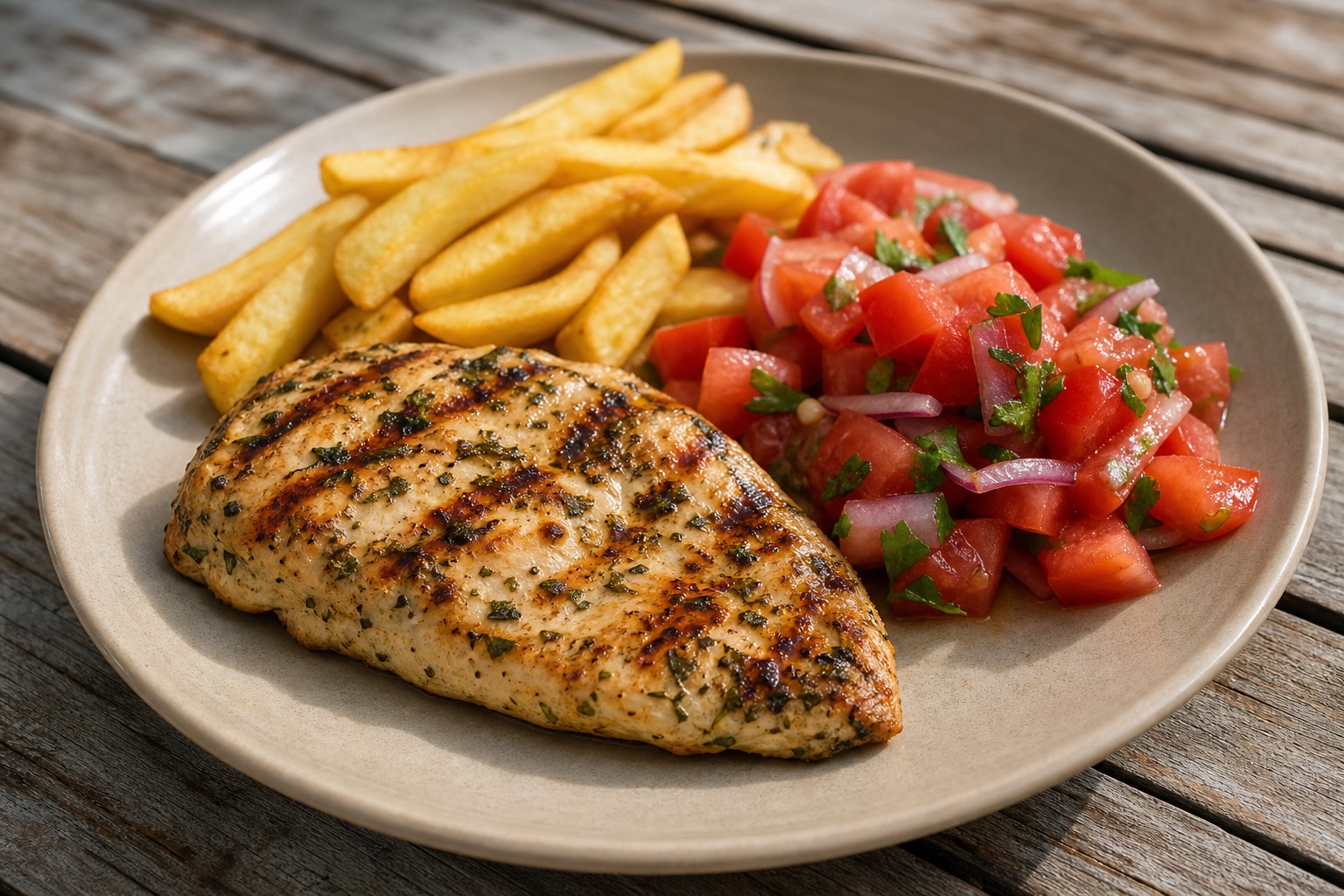 Grilled chicken