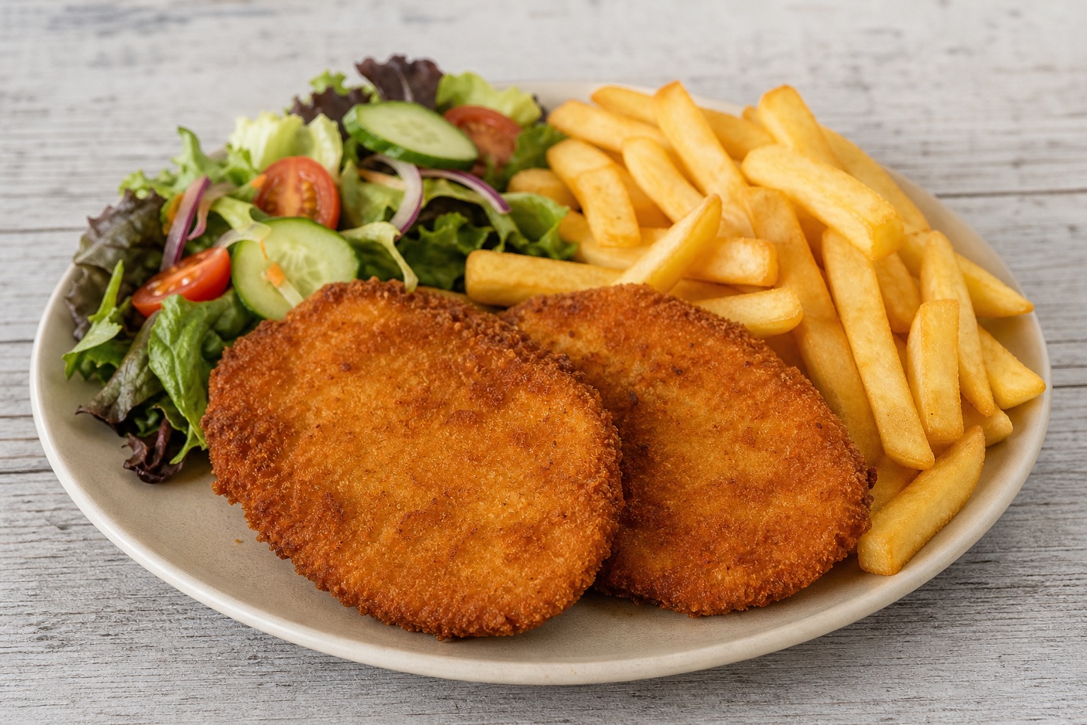 Breaded chicken