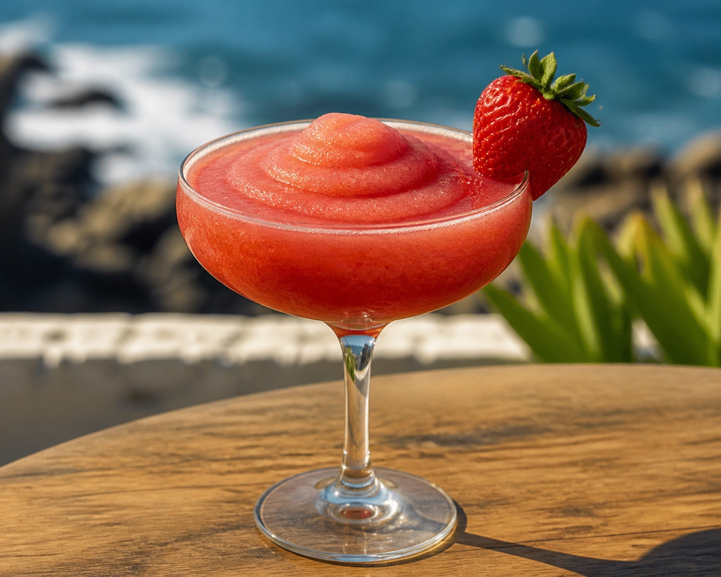 Daiquiri de fresa representativo