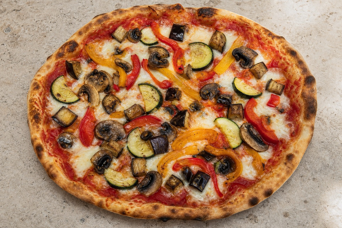 Vegetarian pizza