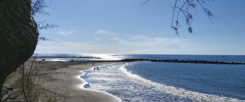 Playa de Troya cerca de Costa Adeje